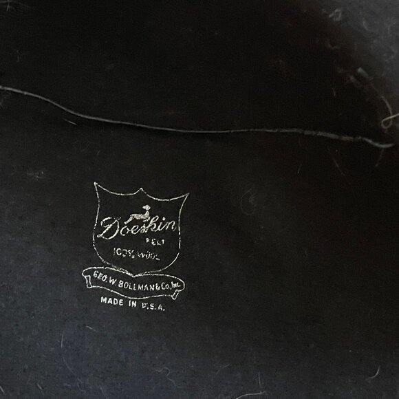 Vintage doeskin hat - Picture 7 of 7